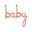 KIT PHRASE BABY SCRIPT ROSE GOLD 46 59834 (PKG) AIR FILL