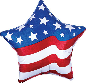 19S PATRIOTIC STAR (PKG)