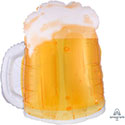 LRG SHP BEER MUG 23 (SEE THRU)(PKG)