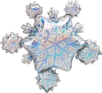 LRG SHP SNOWFLAKE CLUSTER 32 (HOLO)(PKG)