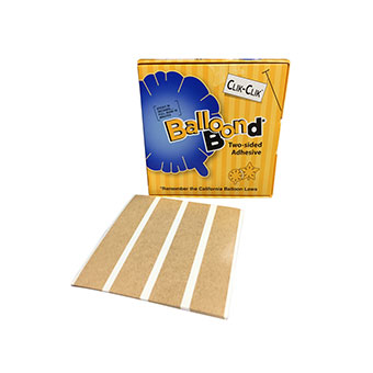 BALLOON BOND STRIPS 2-SIDED TAPE 90 FT TOTAL (SEE NOTES)