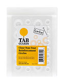 TAB GUARDS (BAG 156) 96 SMALL CIRCLES 60 LARGE CIRCLES