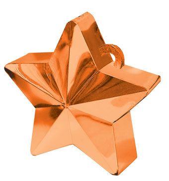 WEIGHT STAR BALLOON ORANGE 170 GRAMS (PK12)