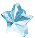 WEIGHT STAR BALLOON LIGHT BLUE 170 GRAMS (PK12)