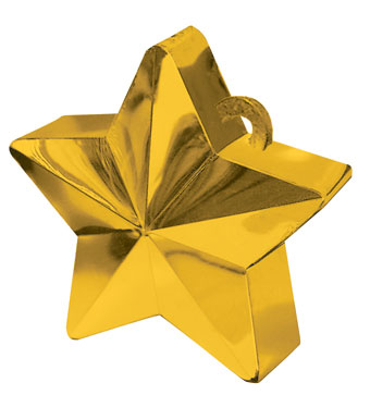 WEIGHT STAR BALLOON GOLD 170 GRAMS (PK12)