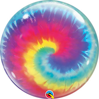 BUBBLE 22C TIE DYE SWIRLS (PKG)(D)