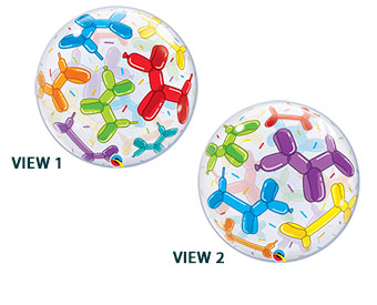 BUBBLE 22C BALLOON DOGS (PKG)(D) sale