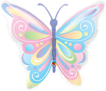 LRG SHP BEAUTIFUL BUTTERFLY PASTEL 40