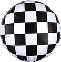 18C CHECKERBOARD BALLOON DESIGNER (PKG)