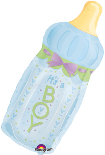 LRG SHP ITS A BOY BABY BOTTLE 31 (PKG)(D) sale