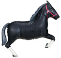 LRG SHP HORSE BLACK 43 (SOLD IN 5'S)