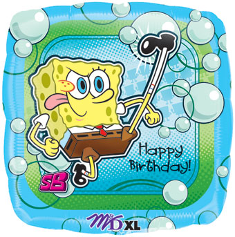 18SQ HB SPONGEBOB KICK'N BIRTHDAY (D) sale