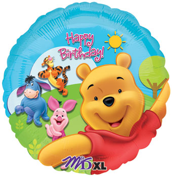 18C HB POOH & FRIENDS SUNNY (PKG)