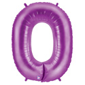 LRG SHP NUMBER 0 PURPLE MEGALOON 34 (PKG)