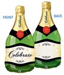 LRG SHP CELEBRATE CHAMPAGNE BOTTLE 39 (PKG)