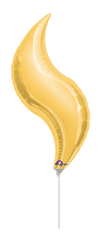 MIN SHP ANAGRAM CURVE GOLD 19 AIR FILL(SOLD in 5'S)(D)sale