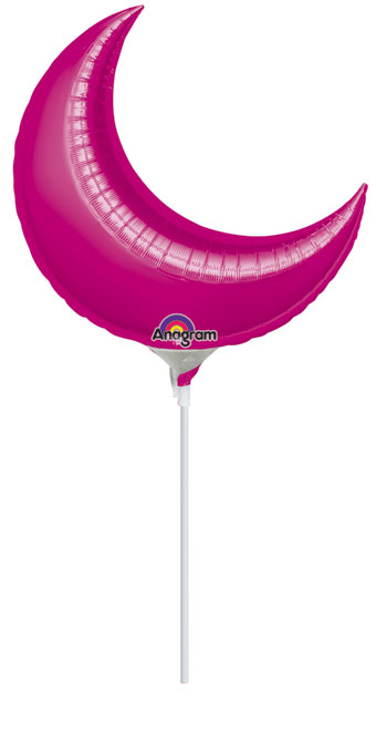 MIN SHP ANAGRAM CRESCENT FUCHSIA 17 AIRFILL(SOLD 5)(D)sale