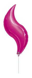 MIN SHP ANAGRAM CURVE FUCHSIA 15AIR FILL (SOLD 5'S)(D)sale