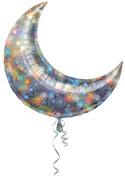 LRG SHP ANAGRAM CRESCENT HOLO FIREWORKS 26(SOLD 3)(D) sale