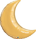 LRG SHP CRESCENT MOON GOLD 35 (PKG)