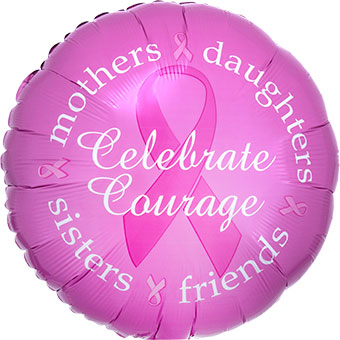 18C BREAST CANCER AWARENESS CELEBRATE COURAGE (PKG)(D)