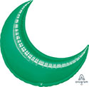 LRG SHP ANAGRAM CRESCENT MOON GREEN 35 (SOLD 3'S)(D) sale