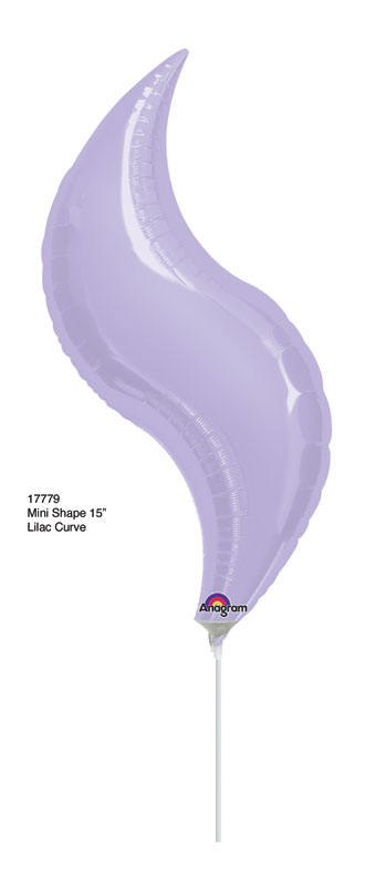 MIN SHP ANAGRAM CURVE LILAC 15 AIR FILL (SOLD 5)(D) sale