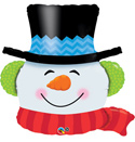 LRG SHP SMILIN' SNOWMAN 36 (PKG)(D) sale