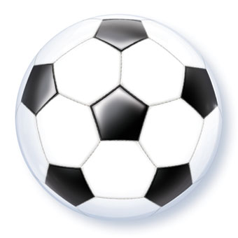 BUBBLE 22C SOCCER BALL (PKG)