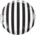 18C VERTICAL STRIPES BLACK AND WHITE