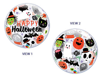 BUBBLE 22C EVERYTHING HAPPY HALLOWEEN (PKG)