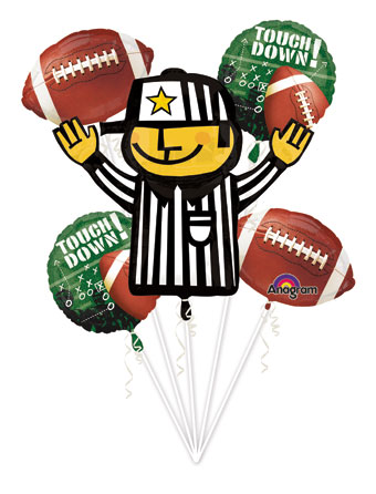 BOUQUET FOOTBALL & REFEREE (PKG)