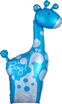 LRG SHP GIRAFFE BABY BOY SAFARI 42 (PKG)(D)