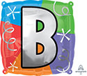 18SQ LETTER B DESIGNER (PKG)(D) sale