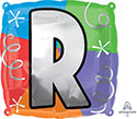 18SQ LETTER R DESIGNER (PKG)(D) sale