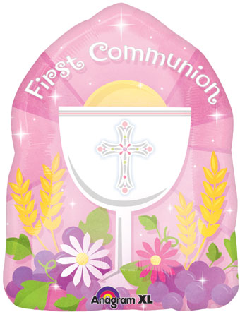 18SHP FIRST COMMUNION BLESSED PINK (D) sale