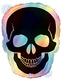 LRG SHP OPAL SKULL 27 (HOLO)(PKG)