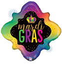 LRG SHP OPAL MARDI GRAS 29 (HOLO)(PKG)