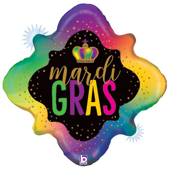 LRG SHP OPAL MARDI GRAS 29 (HOLO)(PKG)