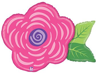 LRG SHP PINK FLOWER 37 (PKG)