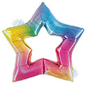 LRG SHP LINKING STAR OPAL RAINBOW 48 (HOLO)(PKG)