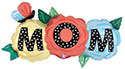 LRG SHP MOM BUTTERFLY FLOWERS 41 (PKG)(O)