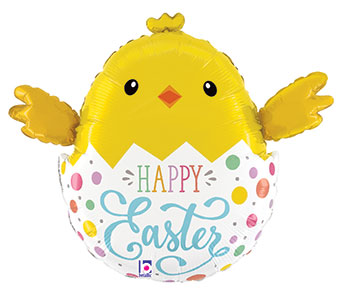 LRG SHP EASTER CHICK 24 (PKG)