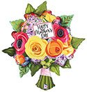 LRG SHP HAPPY MOTHER'S DAY BOUQUET OF FLOWERS 31 (PKG)(O)