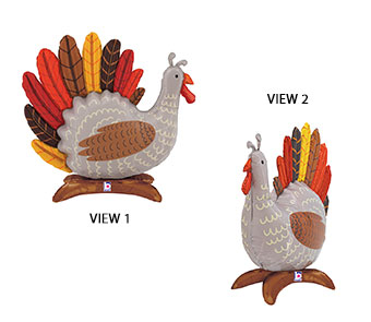 LRG SHP TURKEY STAND UP AIR FILL 29 (PKG)