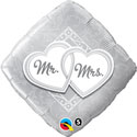 18D MR. & MRS. ENTWINED HEARTS (PKG)(D) sale