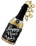 LRG SHP NEW YEAR CHAMPAGNE BUBBLES 39 (PKG)