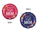 18C FLORAL YOU'RE THE BEST MOM (HOLO)(PKG)