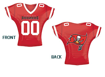 FOOTBALL LRG SHP TAMPA BAY BUCCANEERS JERSEY 21 (D) sale