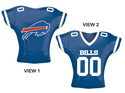 FOOTBALL LRG SHP BUFFALO BILLS JERSEY 24 (PKG)(D) sale